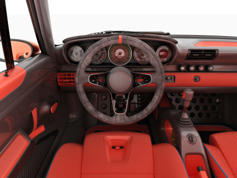 Singer 911 DLS Turbo Track Modèle 3D