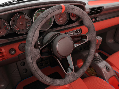 Singer 911 DLS Turbo Track Modèle 3D