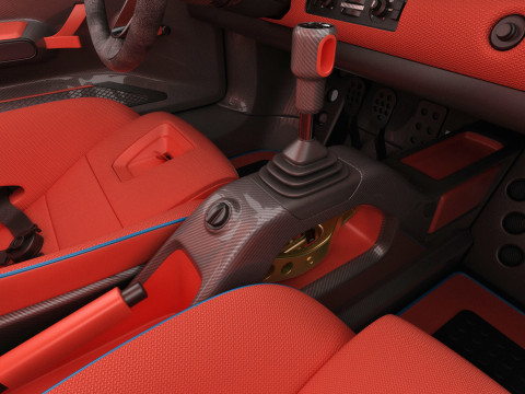 Singer 911 DLS Turbo Track Modèle 3D