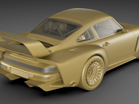 Singer 911 DLS Turbo Track Modèle 3D