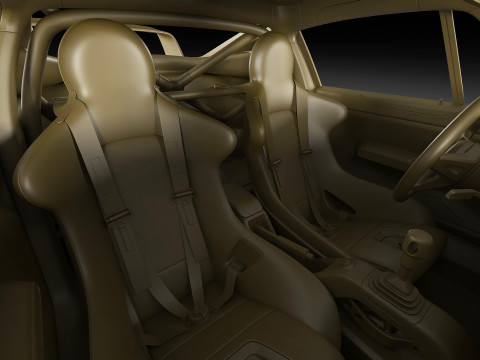 Singer 911 DLS Turbo Track Modèle 3D