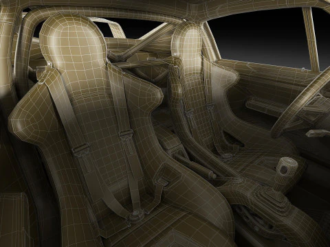 Singer 911 DLS Turbo Track 3D Model