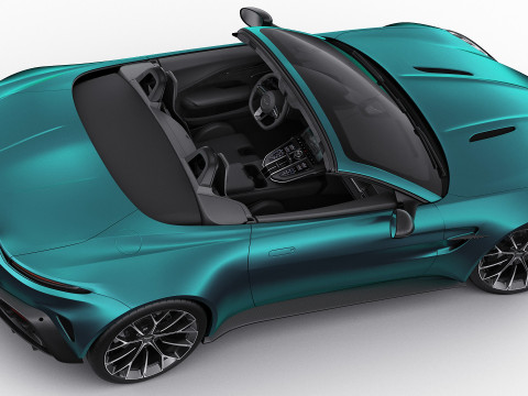 Aston Martin Vantage Roadster 2025 Modelo 3D