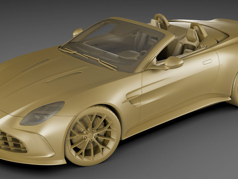 Aston Martin Vantage Roadster 2025 Modelo 3D