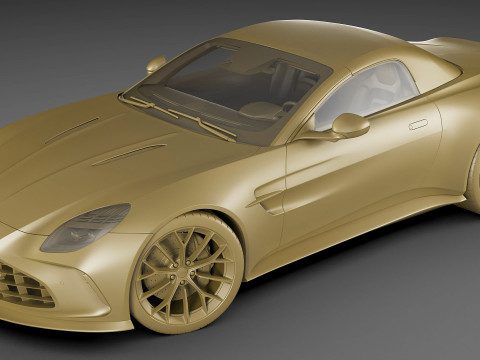 Aston Martin Vantage Roadster 2025 Modelo 3D