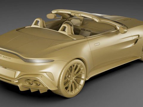 Aston Martin Vantage Roadster 2025 Modelo 3D