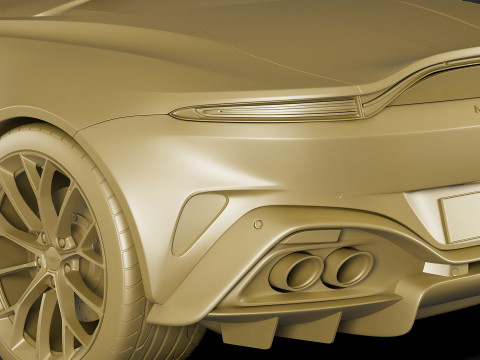 Aston Martin Vantage Roadster 2025 Modelo 3D