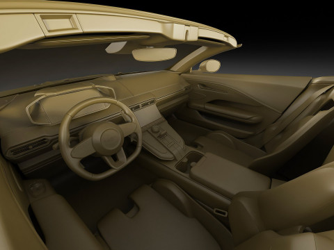 Aston Martin Vantage Roadster 2025 Modelo 3D