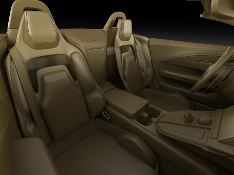 Aston Martin Vantage Roadster 2025 Modelo 3D