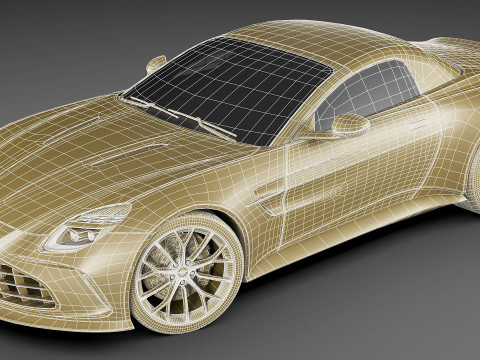 Aston Martin Vantage Roadster 2025 Modelo 3D