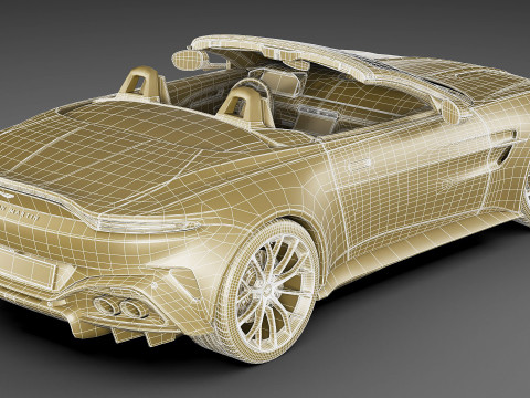 Aston Martin Vantage Roadster 2025 Modelo 3D
