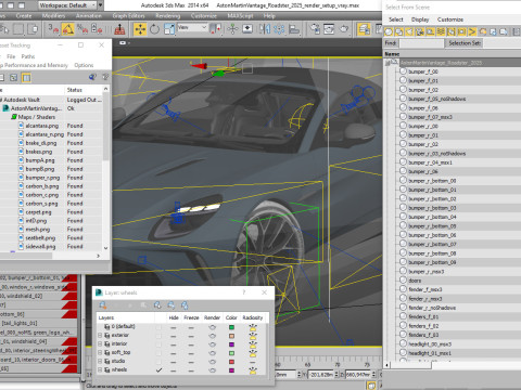 Aston Martin Vantage Roadster 2025 Modelo 3D