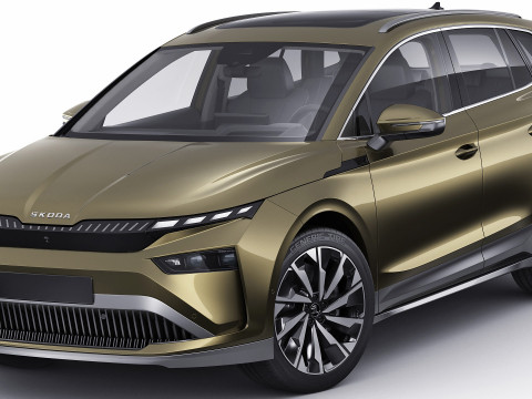 Skoda Enyaq 2025 3D Model