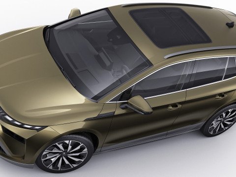 Skoda Enyaq 2025 3D Model