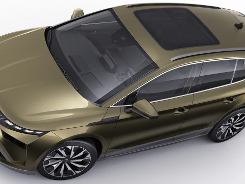 Skoda Enyaq 2025 3D Model