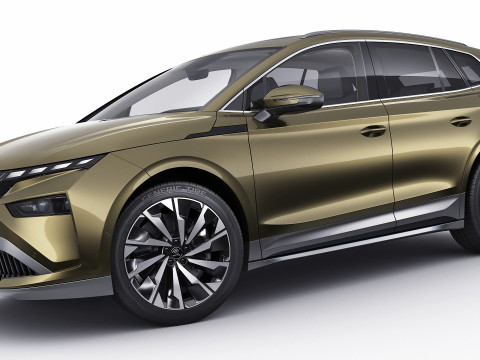 Skoda Enyaq 2025 3D Model