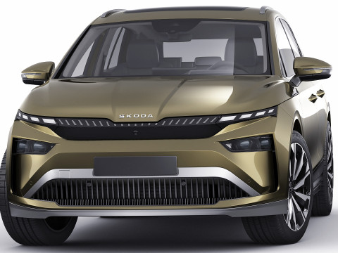 Skoda Enyaq 2025 3D Model