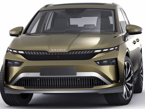 Skoda Enyaq 2025 3D Model