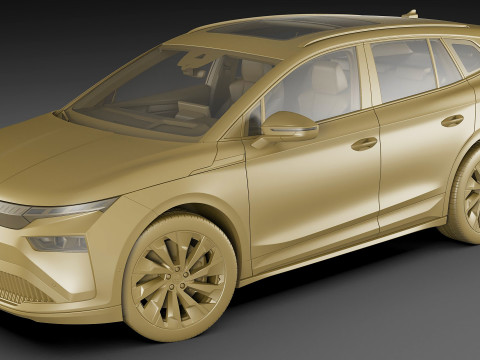 Skoda Enyaq 2025 3D Model
