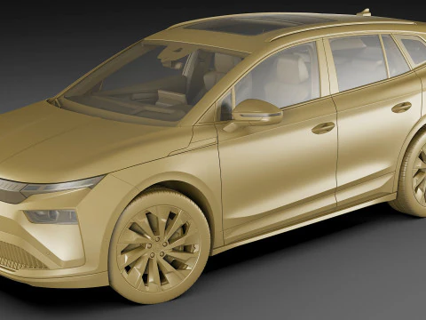 Skoda Enyaq 2025 3D Model