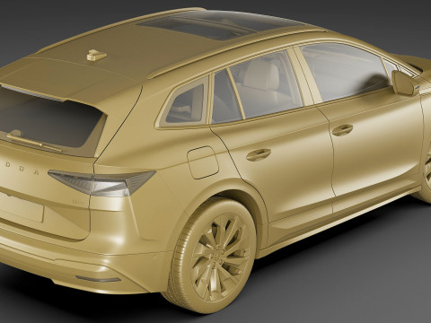 Skoda Enyaq 2025 3D Model