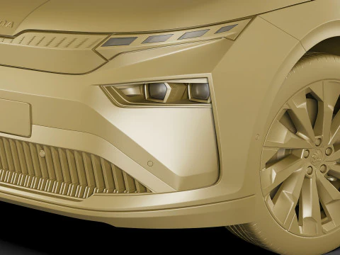 Skoda Enyaq 2025 3D Model