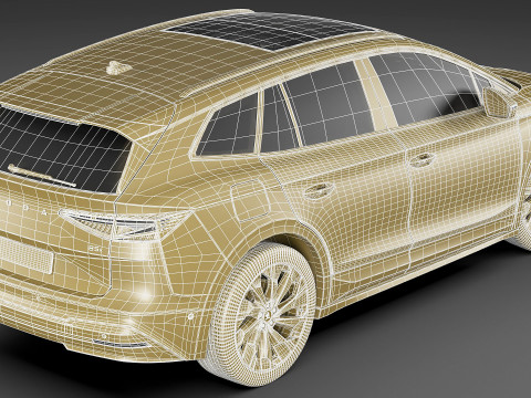 Skoda Enyaq 2025 3D Model