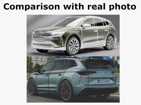 Skoda Enyaq 2025 3D Model