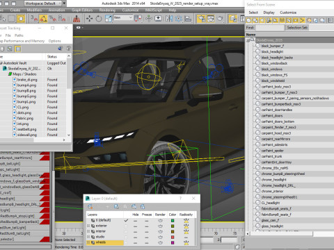 Skoda Enyaq 2025 3D Model