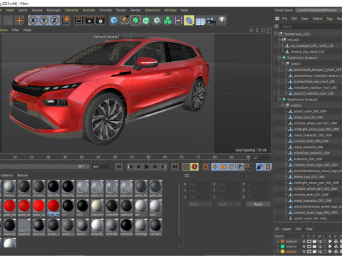 Skoda Enyaq 2025 3D Model