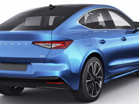 Skoda Enyaq Coup&eacute; 2025 Modelo 3D