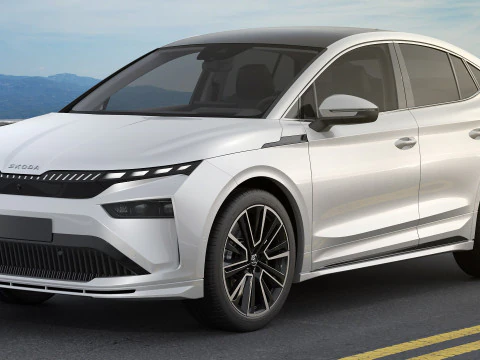 Skoda Enyaq Coup&eacute; 2025 Modelo 3D