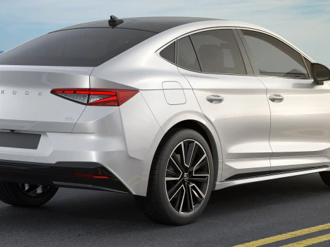 Skoda Enyaq Coup&eacute; 2025 Modelo 3D