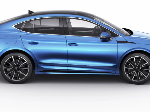 Skoda Enyaq Coup&eacute; 2025 Modelo 3D