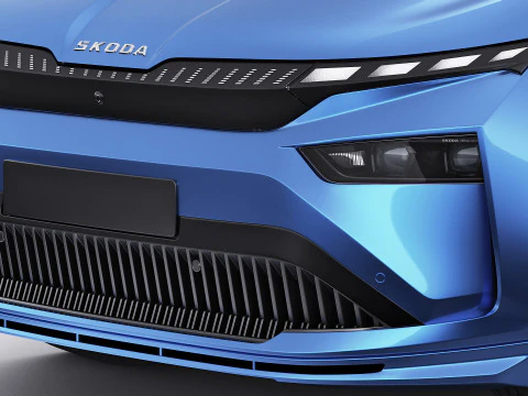 Skoda Enyaq Coup&eacute; 2025 Modelo 3D