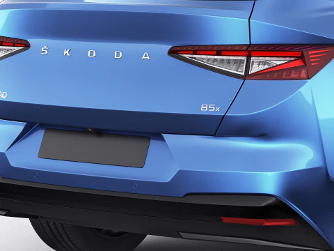 Skoda Enyaq Coup&eacute; 2025 Modelo 3D
