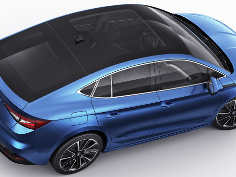 Skoda Enyaq Coupe 2025 Modelo 3D