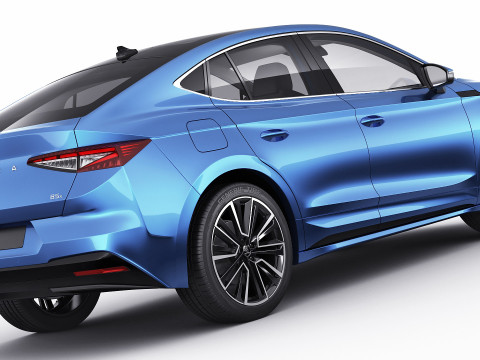 Skoda Enyaq Coupe 2025 Modelo 3D