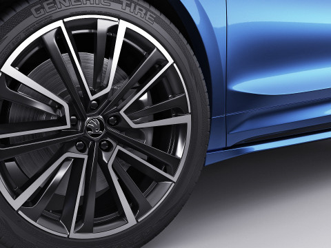 Skoda Enyaq Coupe 2025 Modelo 3D