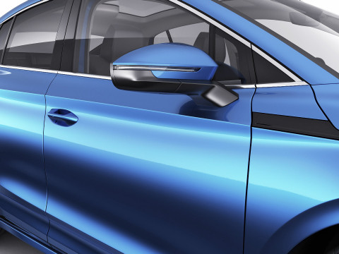 Skoda Enyaq Coupe 2025 Modelo 3D