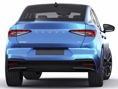 Skoda Enyaq Coup&eacute; 2025 Modelo 3D