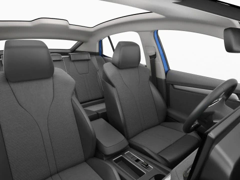 Skoda Enyaq Coup&eacute; 2025 Modelo 3D