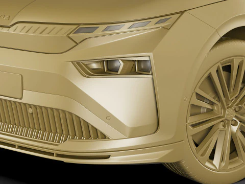 Skoda Enyaq Coup&eacute; 2025 Modelo 3D