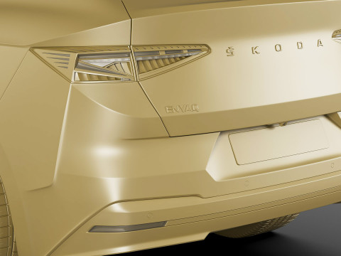 Skoda Enyaq Coupe 2025 Modelo 3D