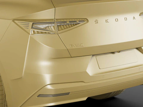 Skoda Enyaq Coup&eacute; 2025 Modelo 3D