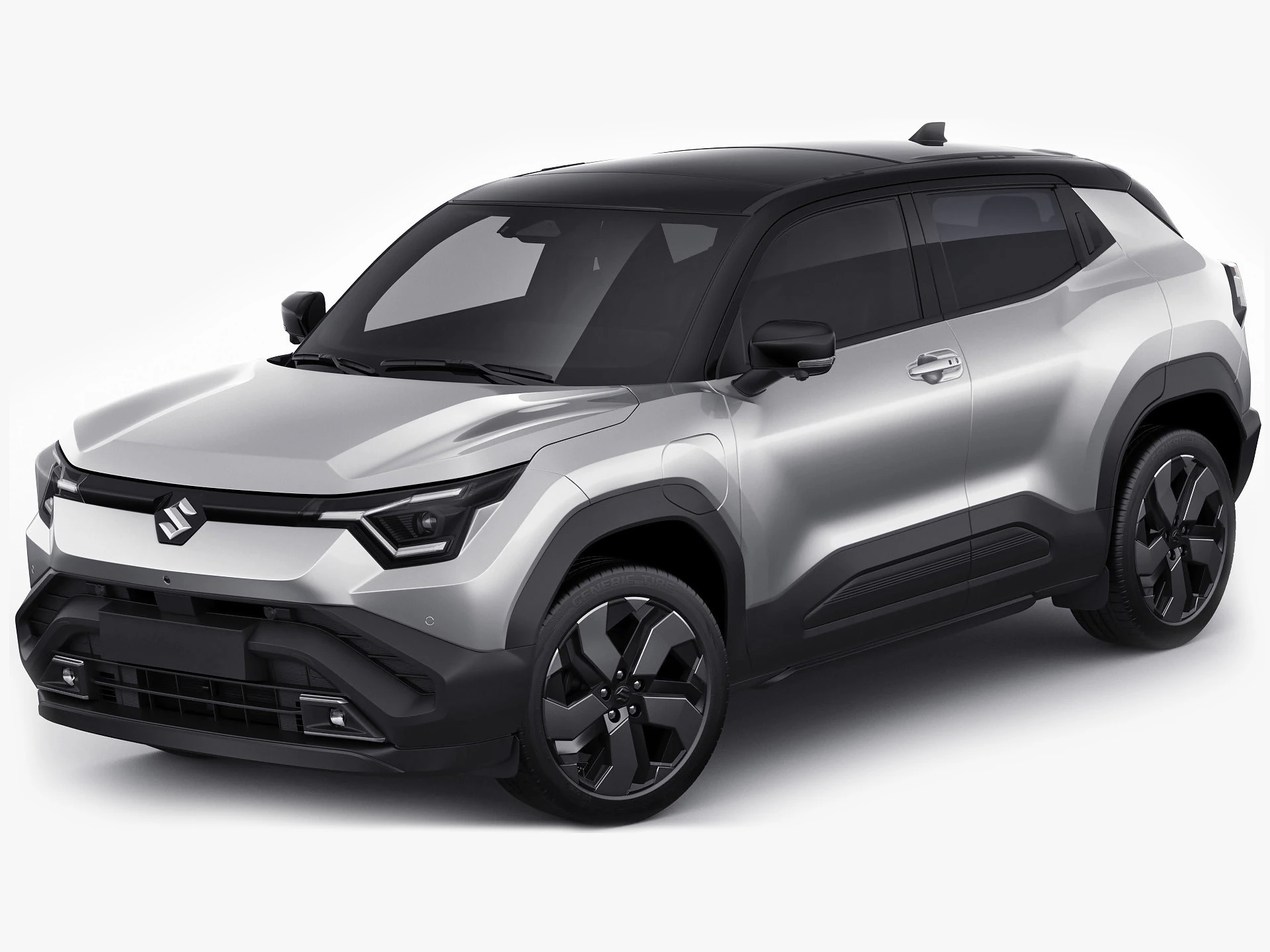 Suzuki e Vitara 2025 3D Model .c4d .max .obj .3ds .fbx .stl .blend 