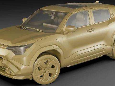 Suzuki e Vitara 2025 3D Model