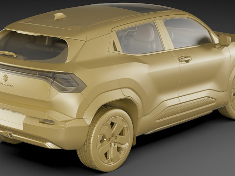 Suzuki e Vitara 2025 3D 模型