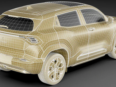 Suzuki e Vitara 2025 3D Model