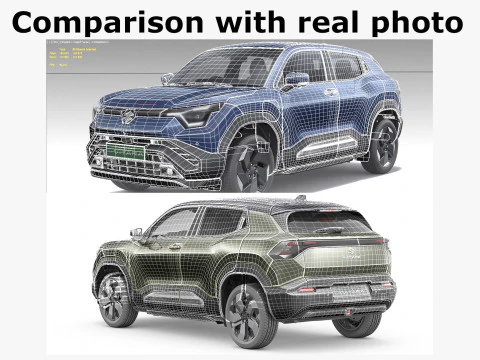 Suzuki e Vitara 2025 3D Model